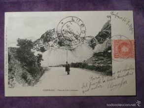 Postales: POSTAL - ESPAÑA - ARAGÓN - HUESCA - PUERTO DE CAMFRANC - FORT DE LOS LADRONES - MME PORTES - 1908